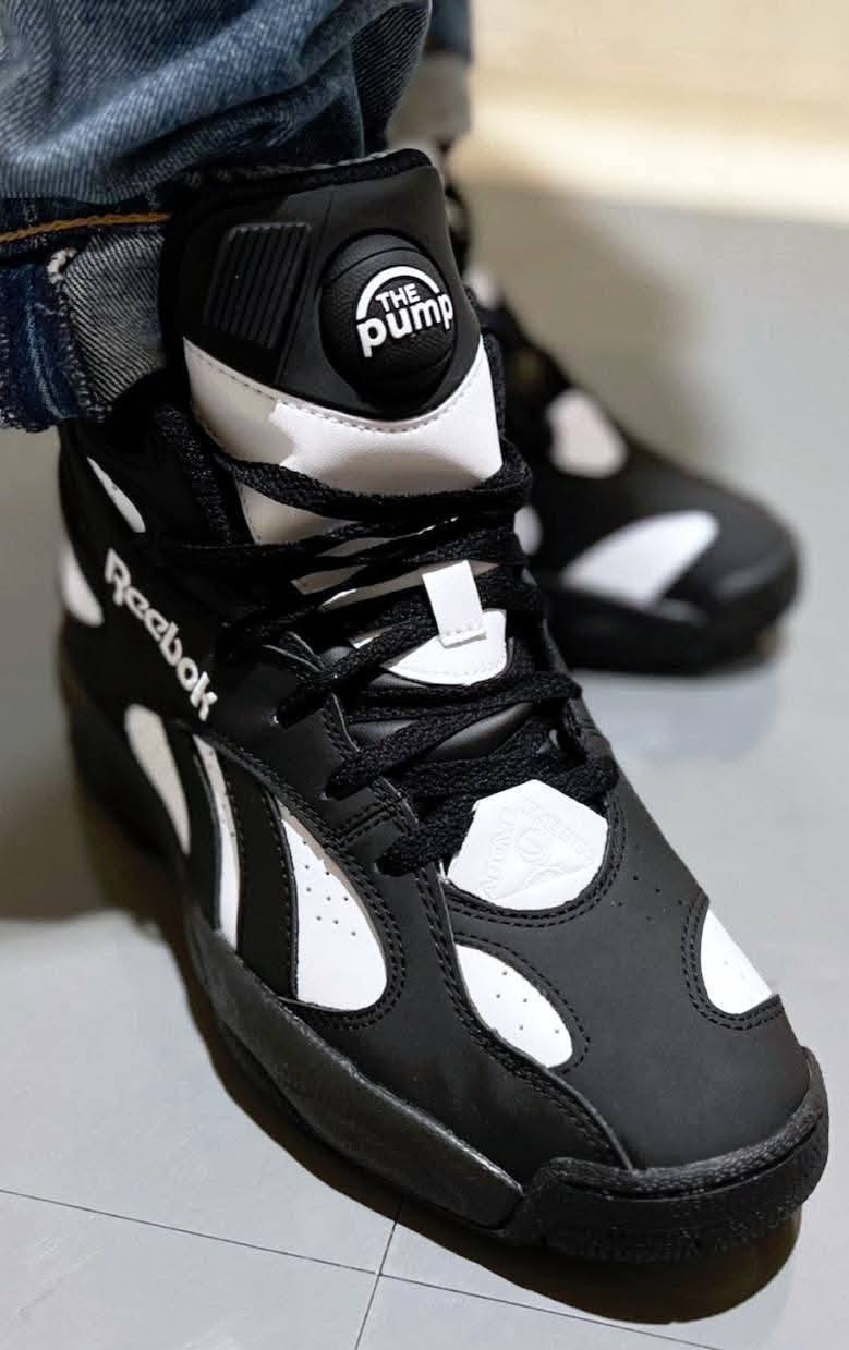 Retro Reebok pump above the rim😎🏀🤩