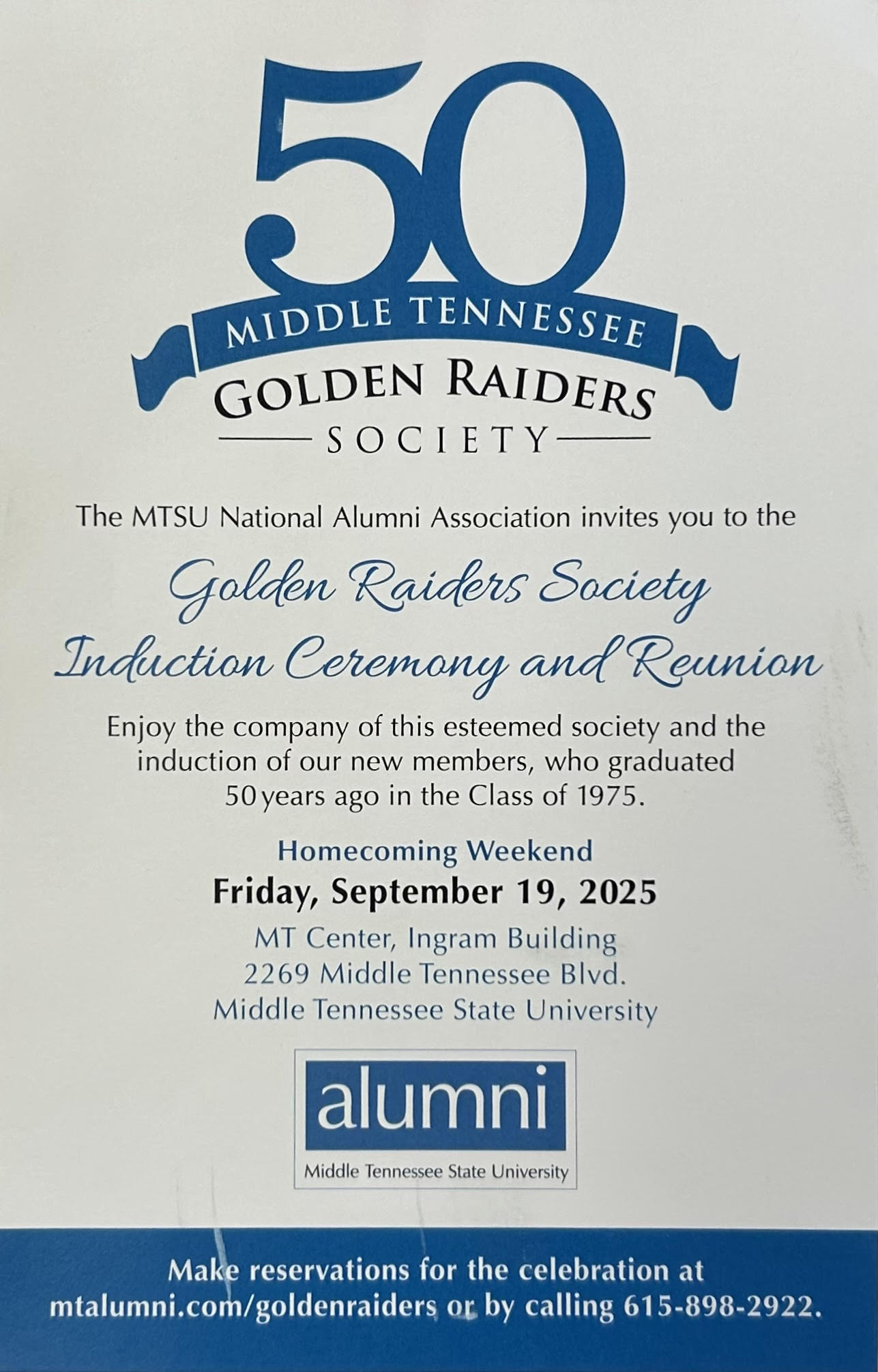 💙 MTSU Alumni – it’s time to... - ESPN Radio Winchester | Facebook