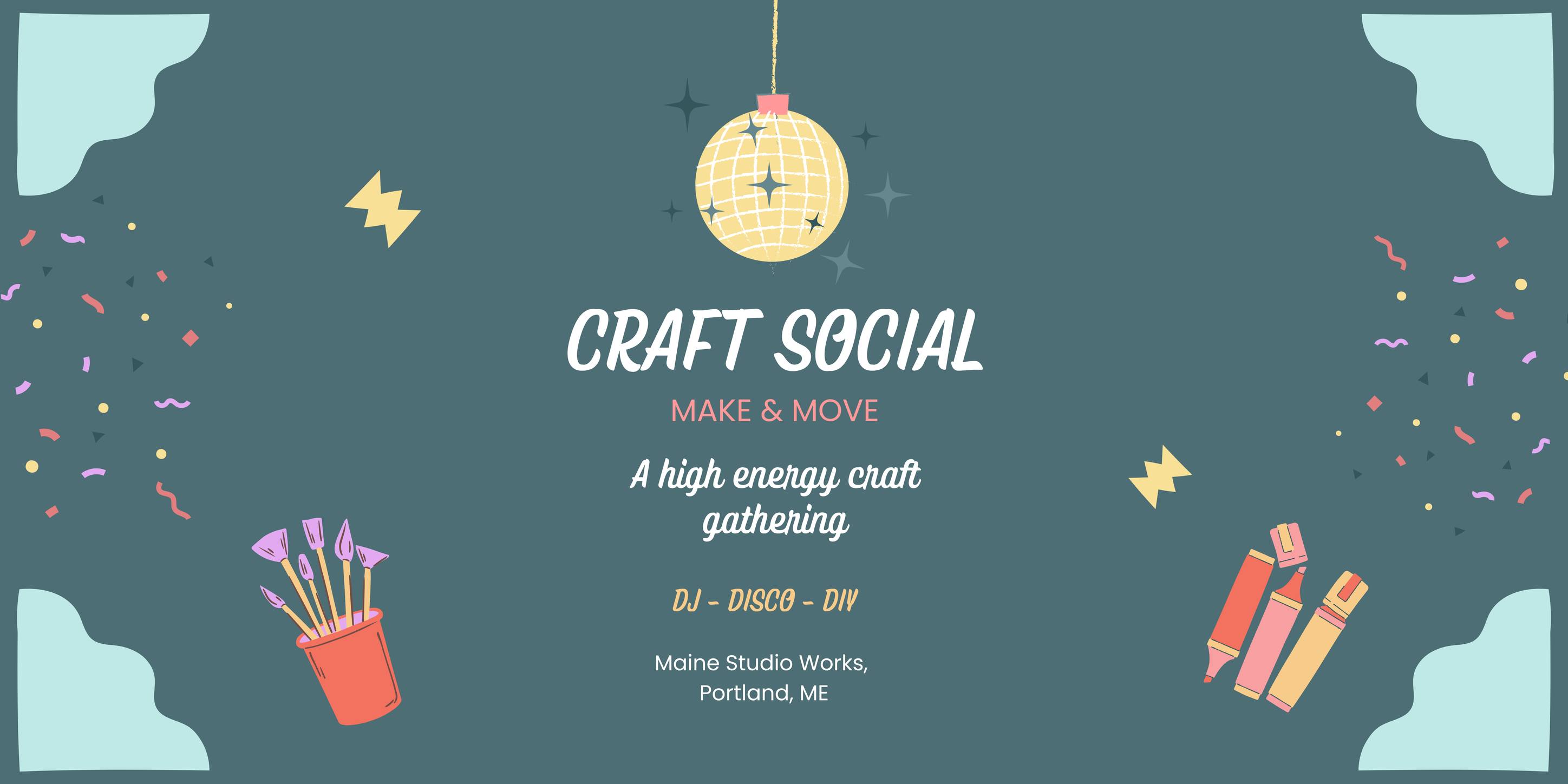 Craft Social: Make and Move
