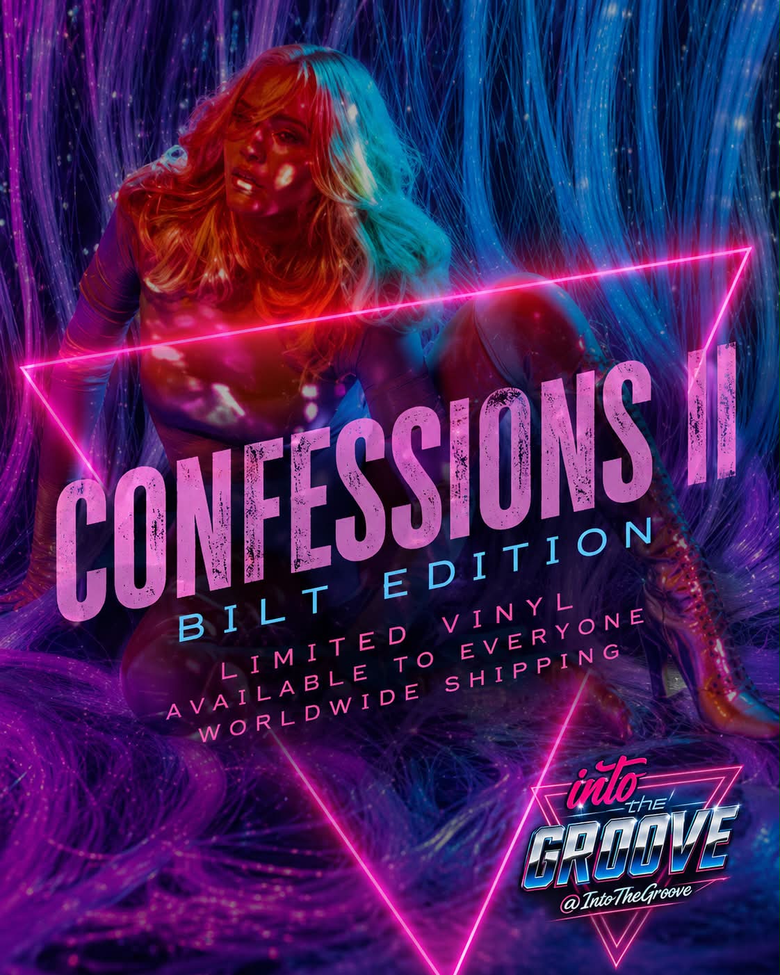 Madonna stuns with the BILT-exclusive vinyl for 'CONFESSIONS II.'