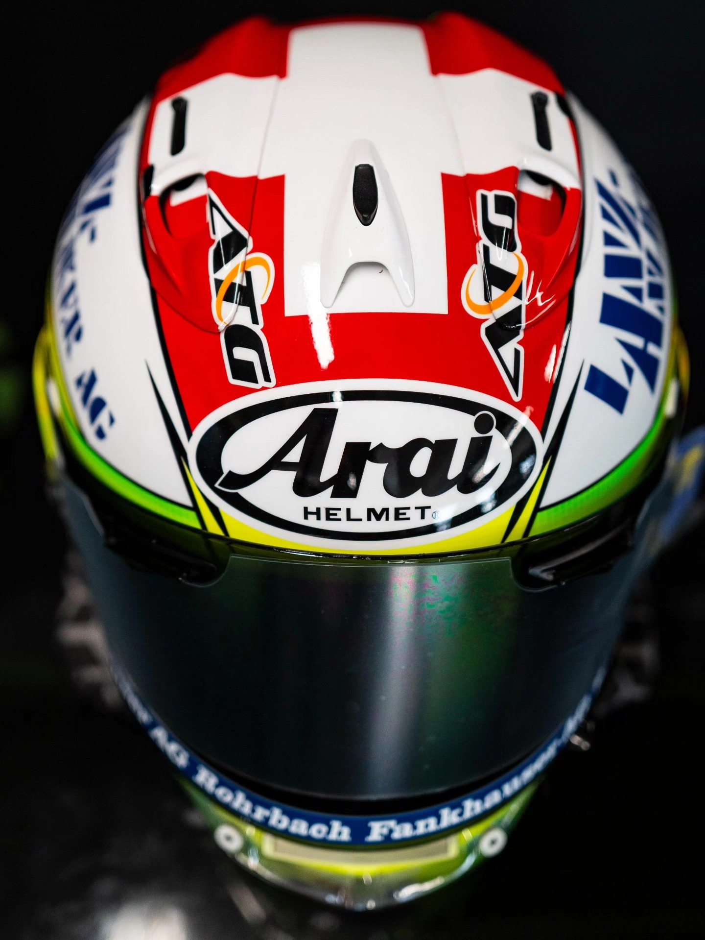 Close up with Arai WorldSBK rider helmets ? Which RX-7V FIM 