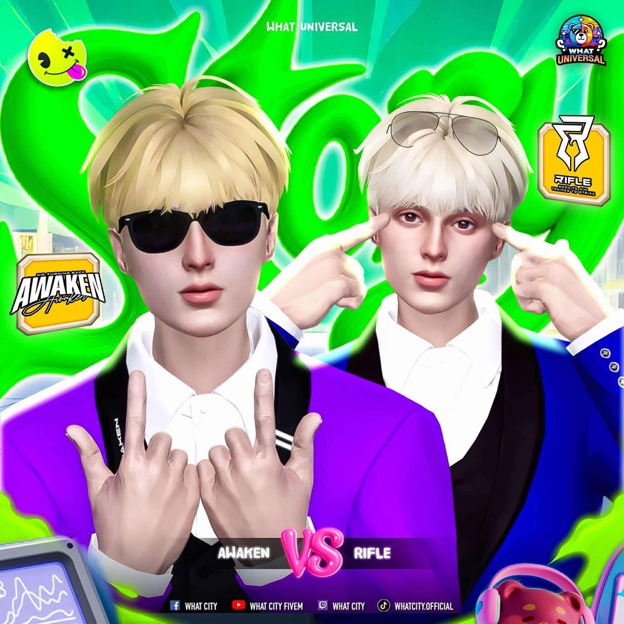 WHAT - 🔥 ห้ามพลาด! AWAKEN VS RIFLE • 30 ใบ ยิงยาวถึง ตี 2🔥 STORY กำลัง ...