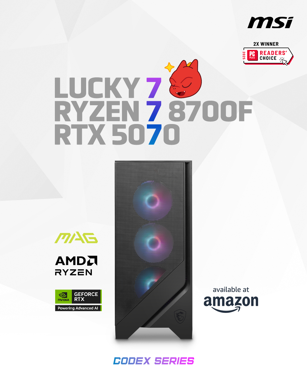 MSI - Seven is your Lucky number this Amazon Prime Day! We're