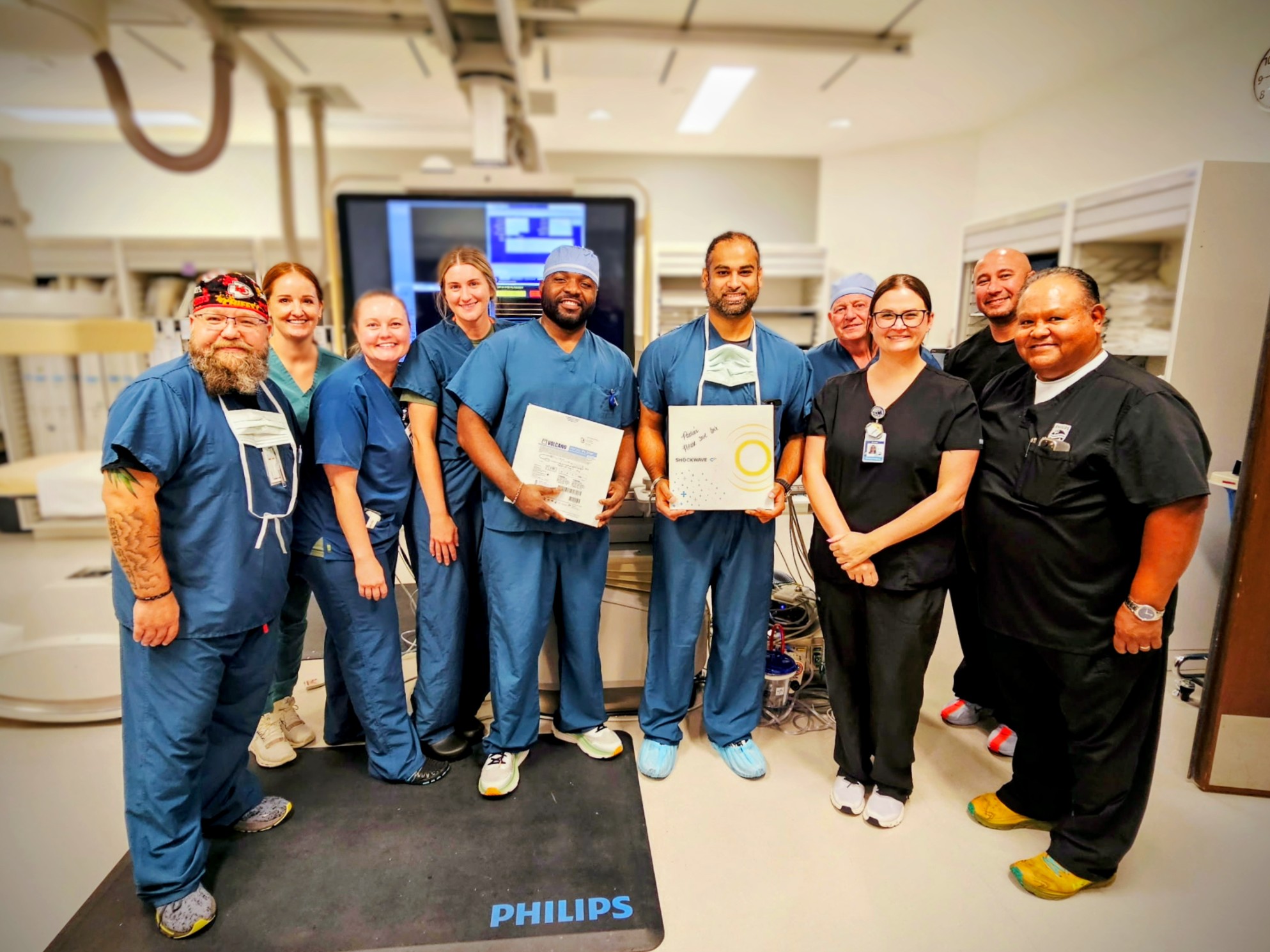 Rock - Today, our very own Dr. Singh successfully completed a procedure ...