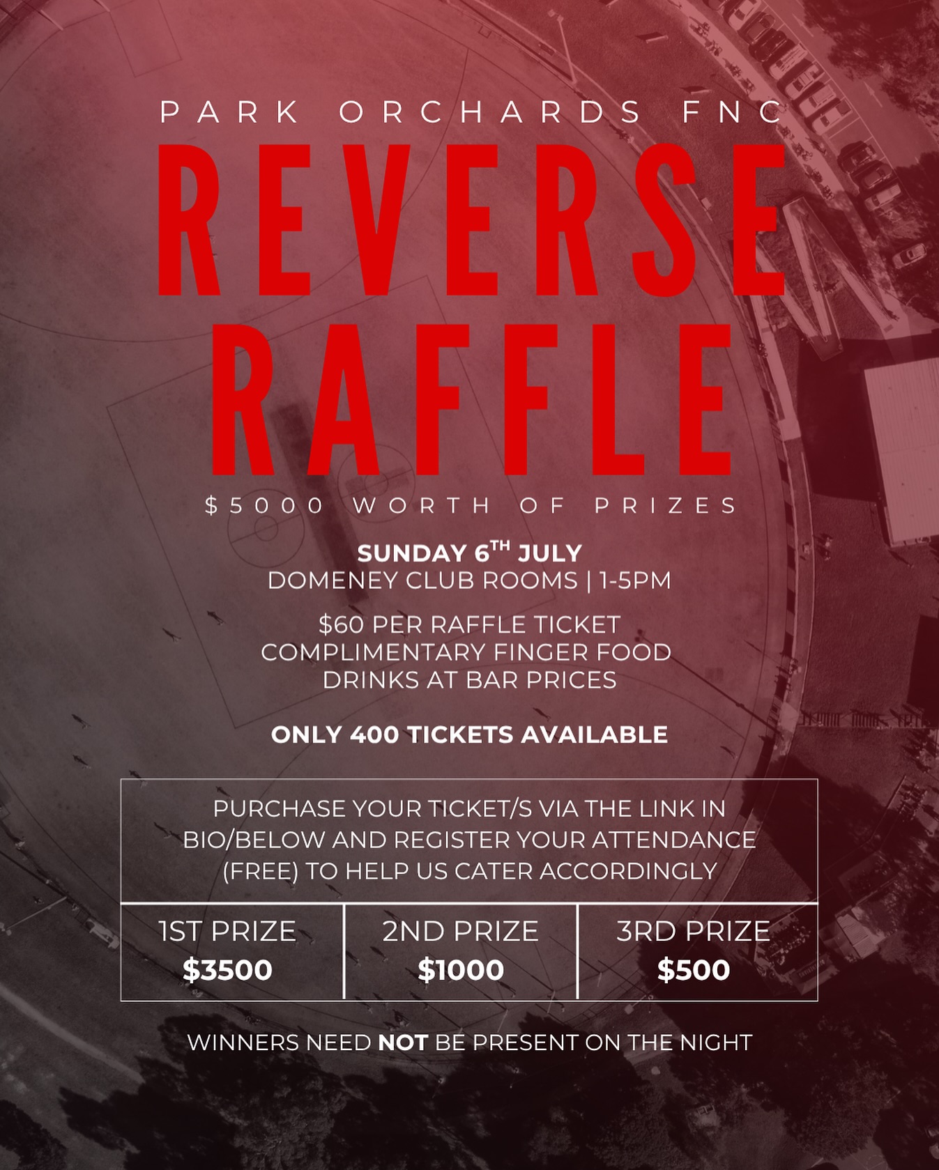 Park - You’re Invited to the 2025 Reverse Raffle! Mark your calendars ...