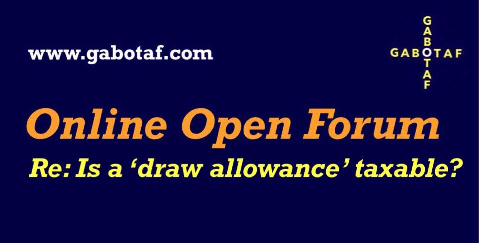 #Taxable po ba ang #DrawAllowance? Hi po. May Board Resolution po ang ...