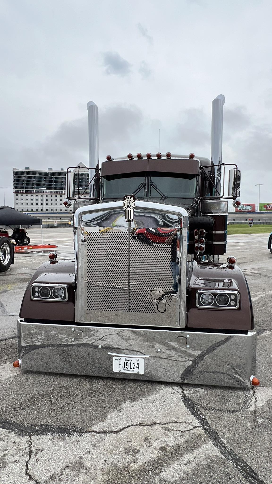Texas - IMT Transport #kenworthw900l #largecar #iowabigrigs # ...