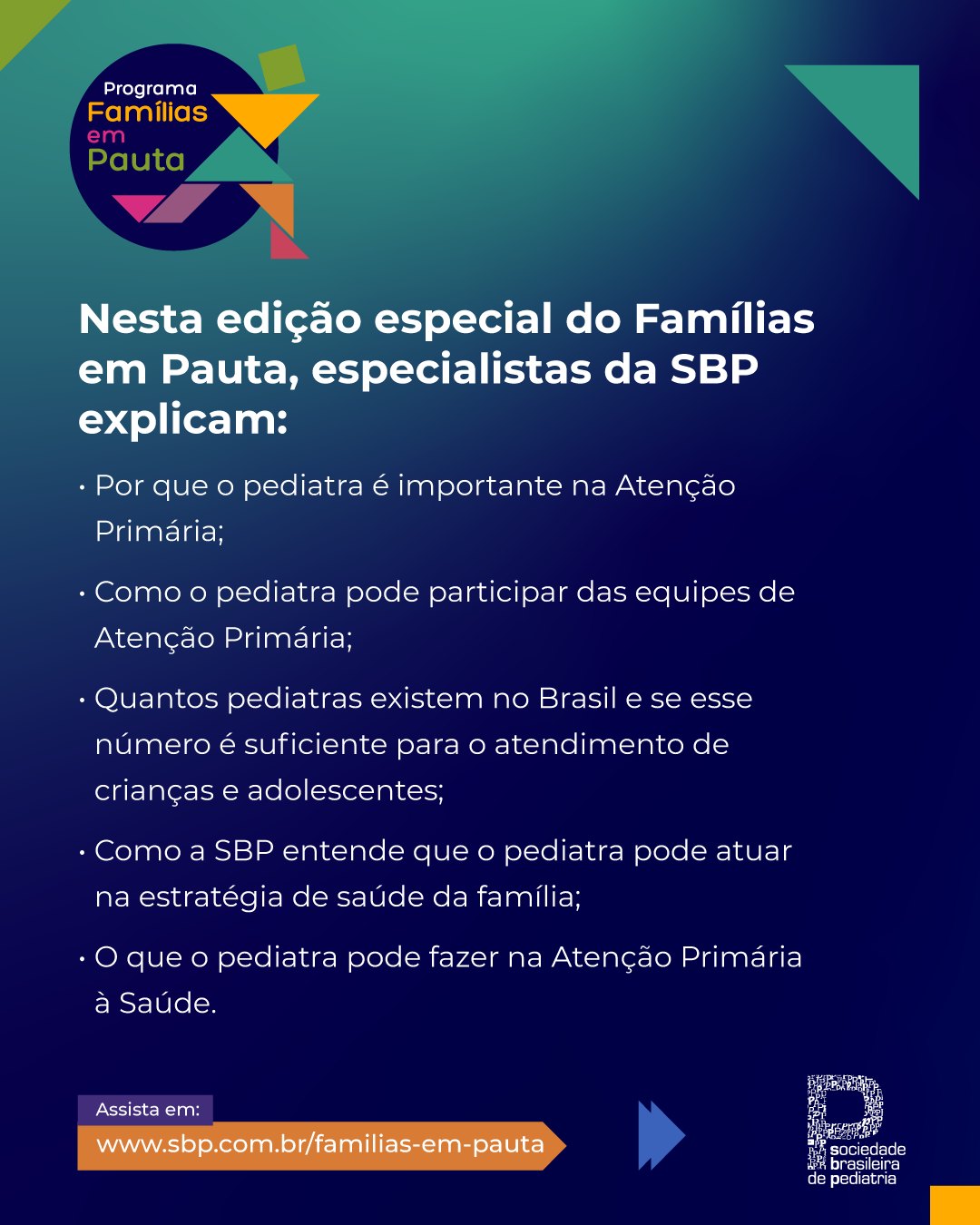 Sociedade Brasileira de Pediatria | Rio de Janeiro RJ
