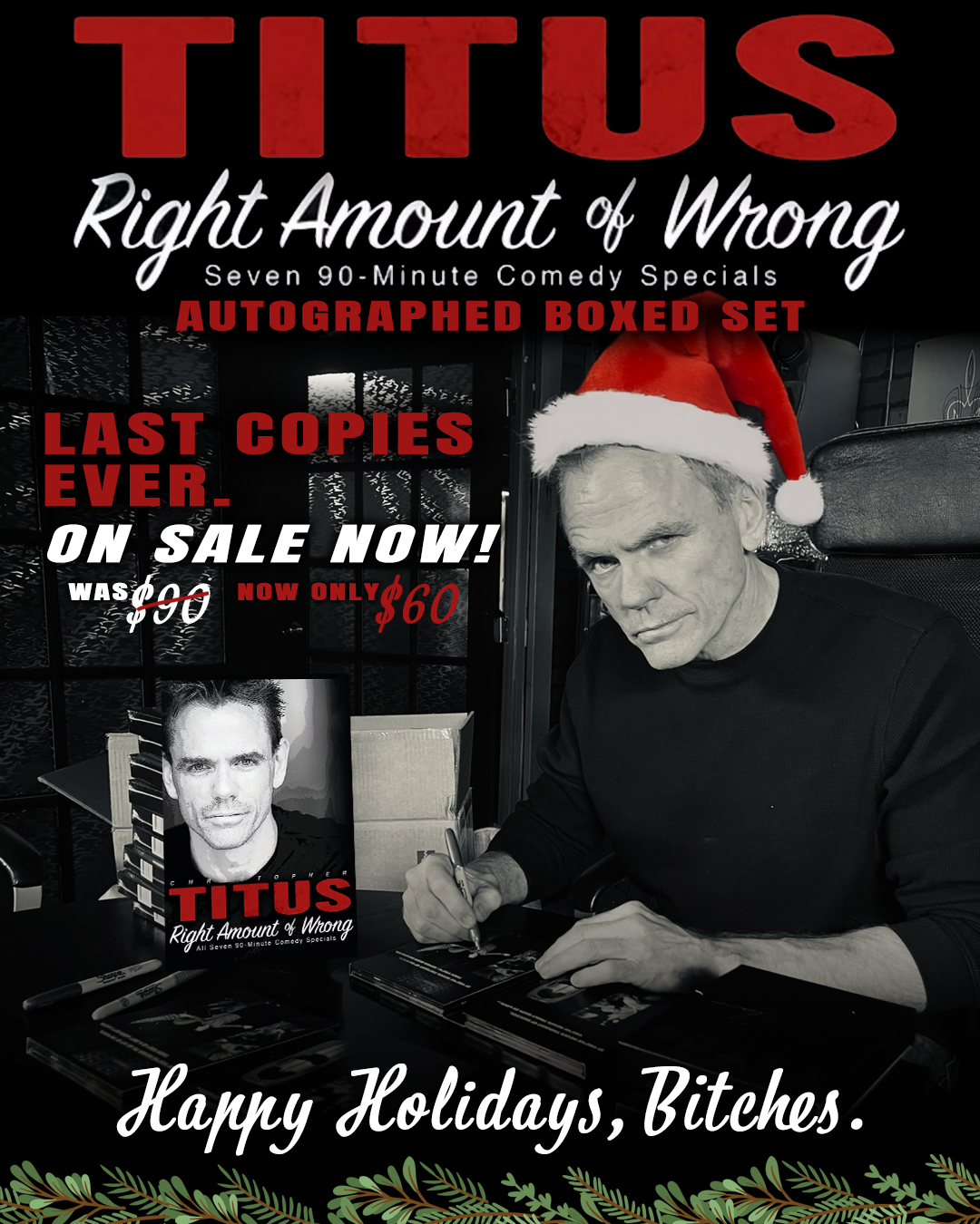 The last copies of my box set are on sale now. After this batch