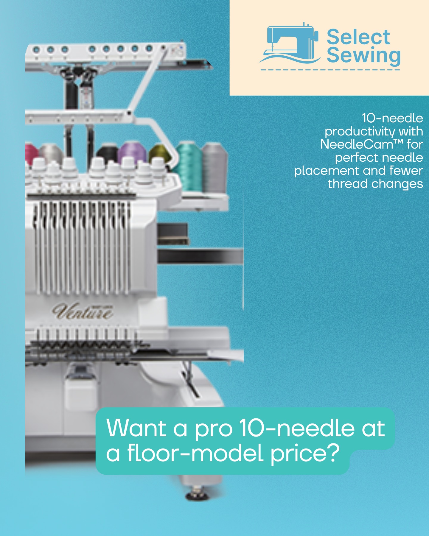 Select Sewing - Baby Lock Venture on Clearance for only... | Facebook