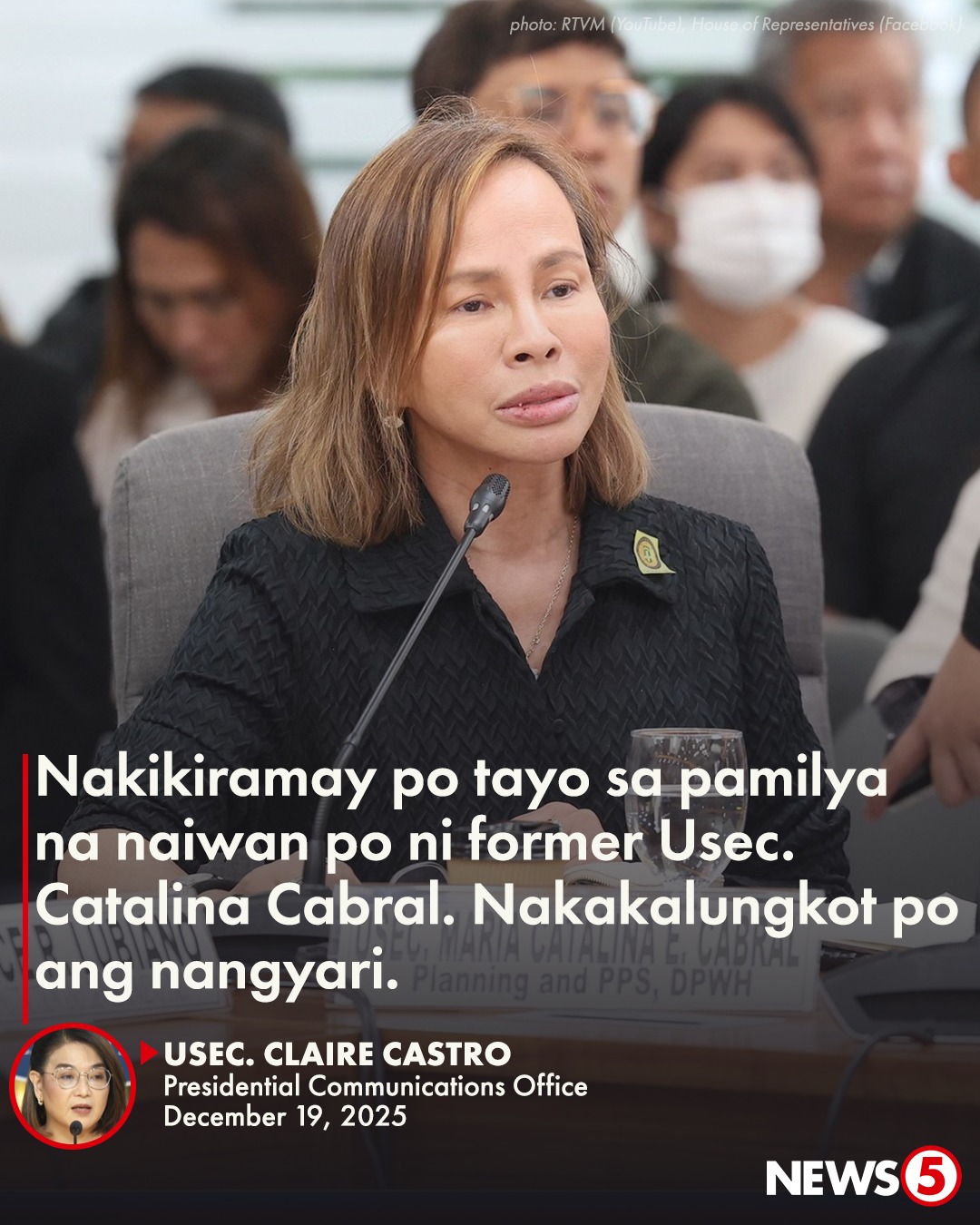 News5 - ‘NAKAKALUNGKOT ANG NANGYARI’ Nakikiramay ang... | Facebook
