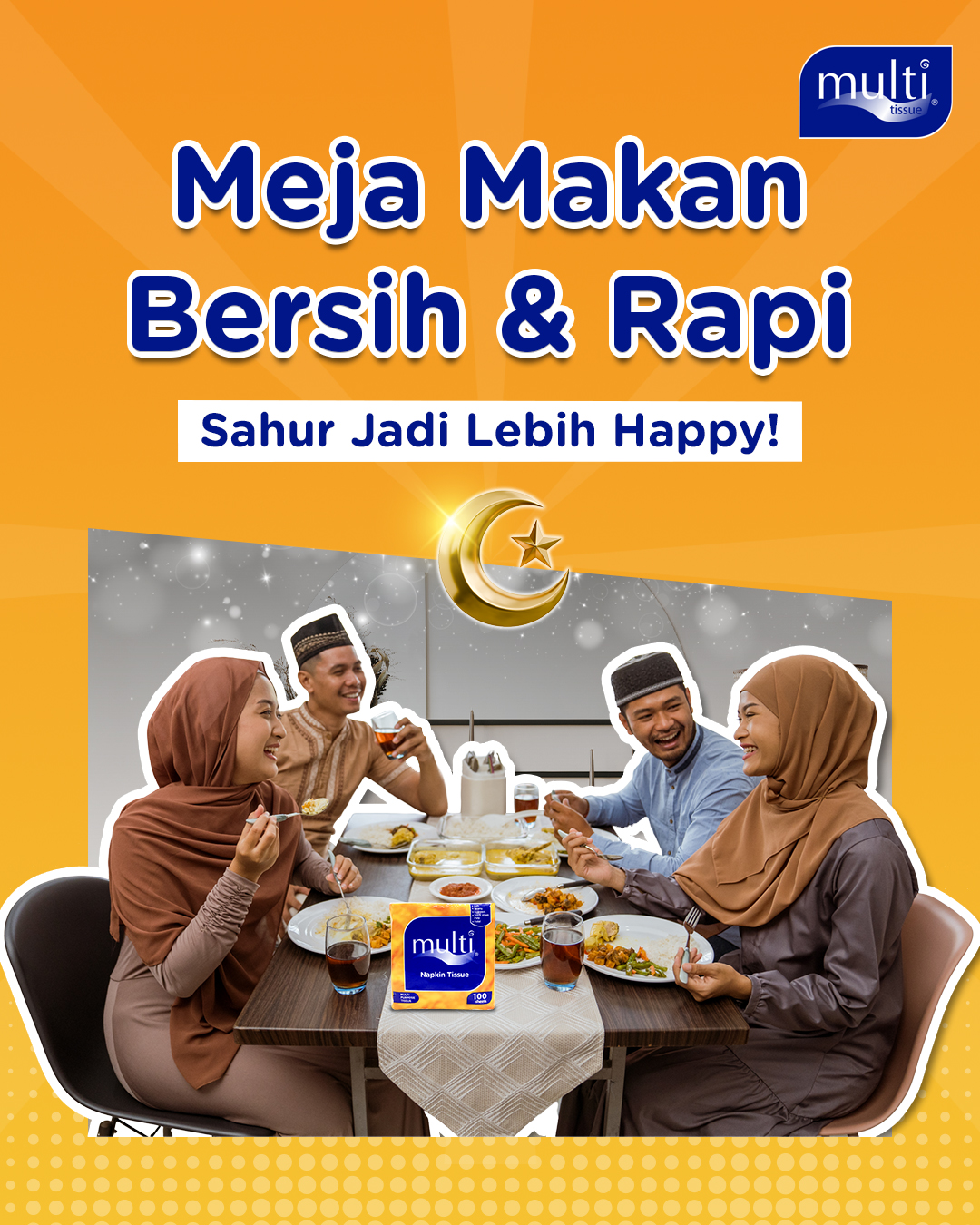 Multi - Meja makan rapi, hati lebih happy! Yuk, ciptakan suasana sahur ...