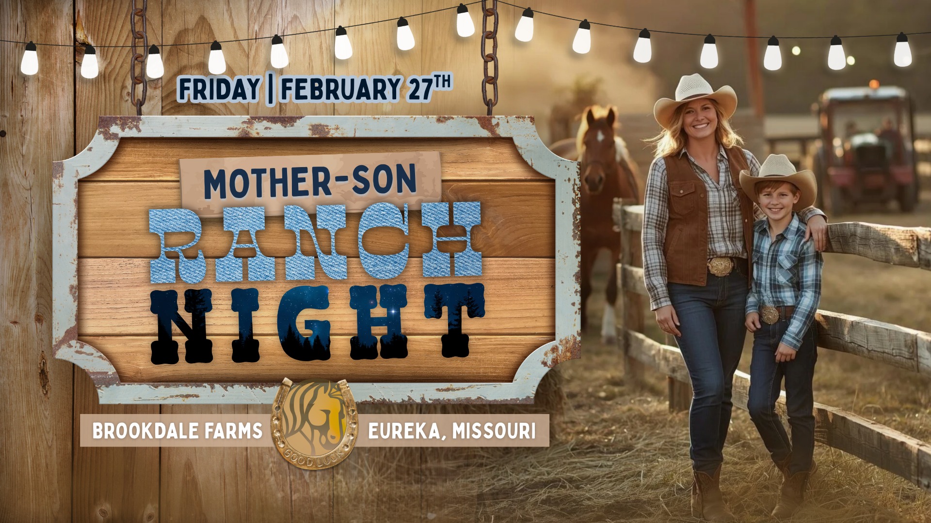 Mother-Son Ranch Night