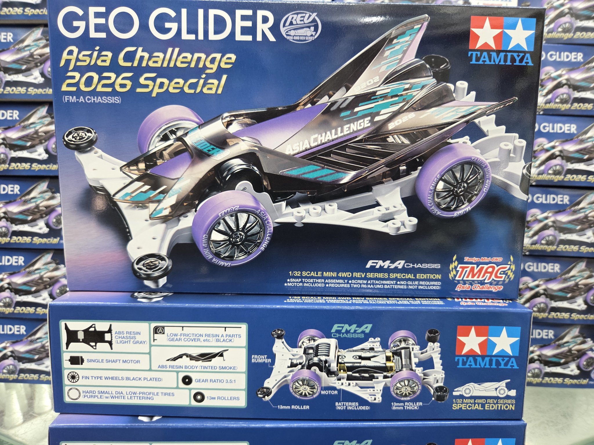 🎊New Arrivals 🎉🤩新到田宮2026亞洲盃🏆四驅車 TMAC🏎 🏎 Jr Geo