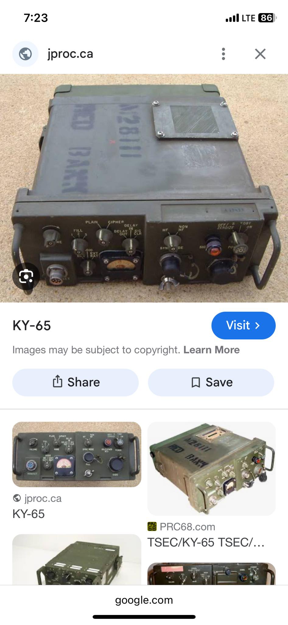 304X4 USAF Ground Radio. Dirt Rats Rule!