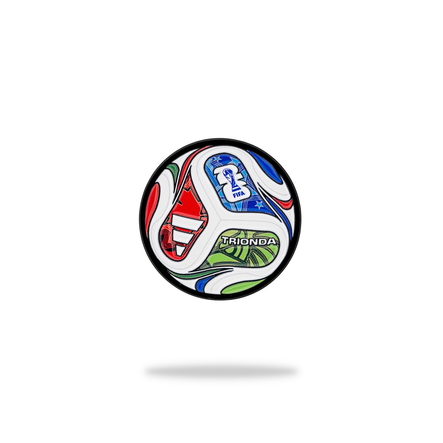 Limited edition Trionda golf ball marker for FIFA World Cup