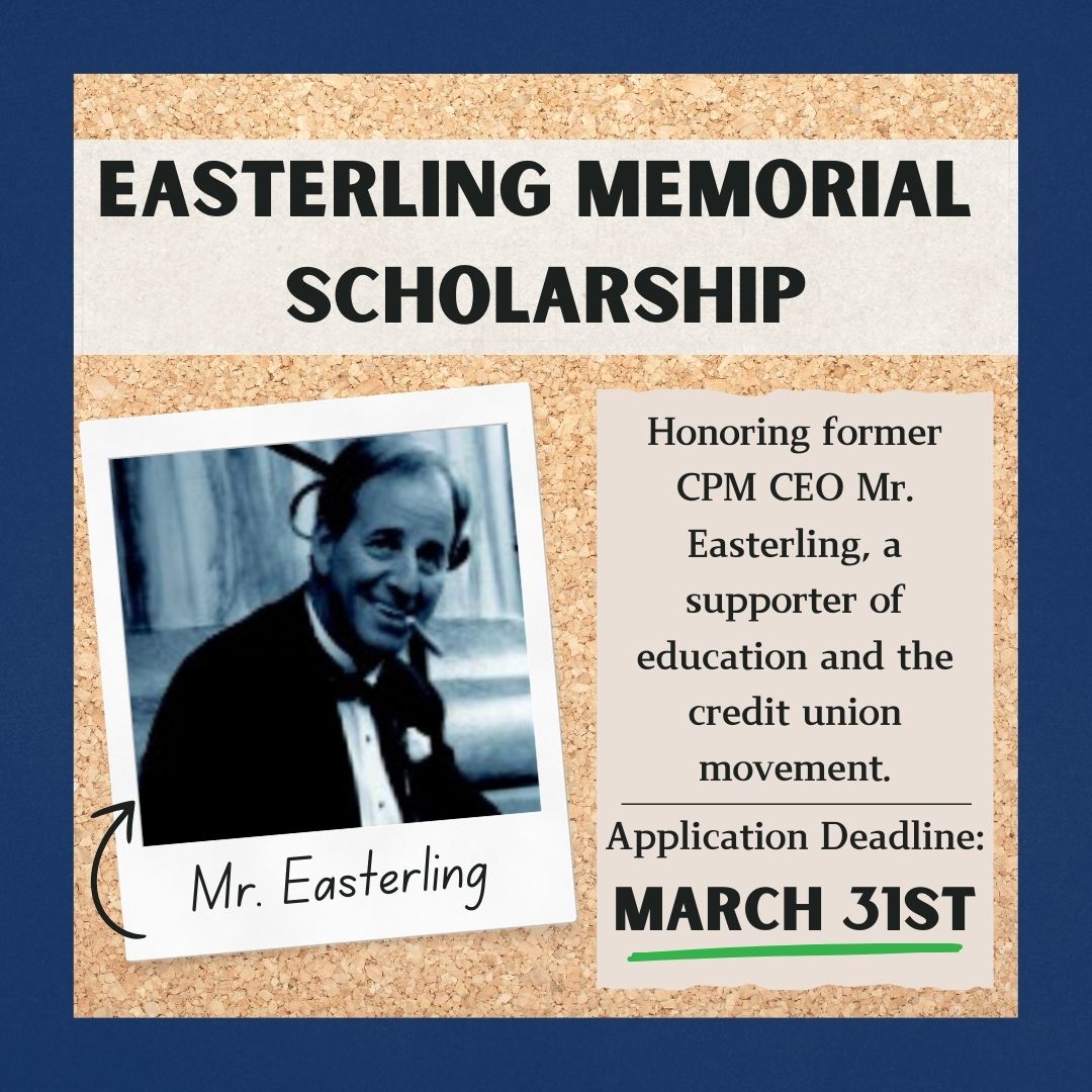 CPM - Applications are now open for the CPM Easterling Memorial ...