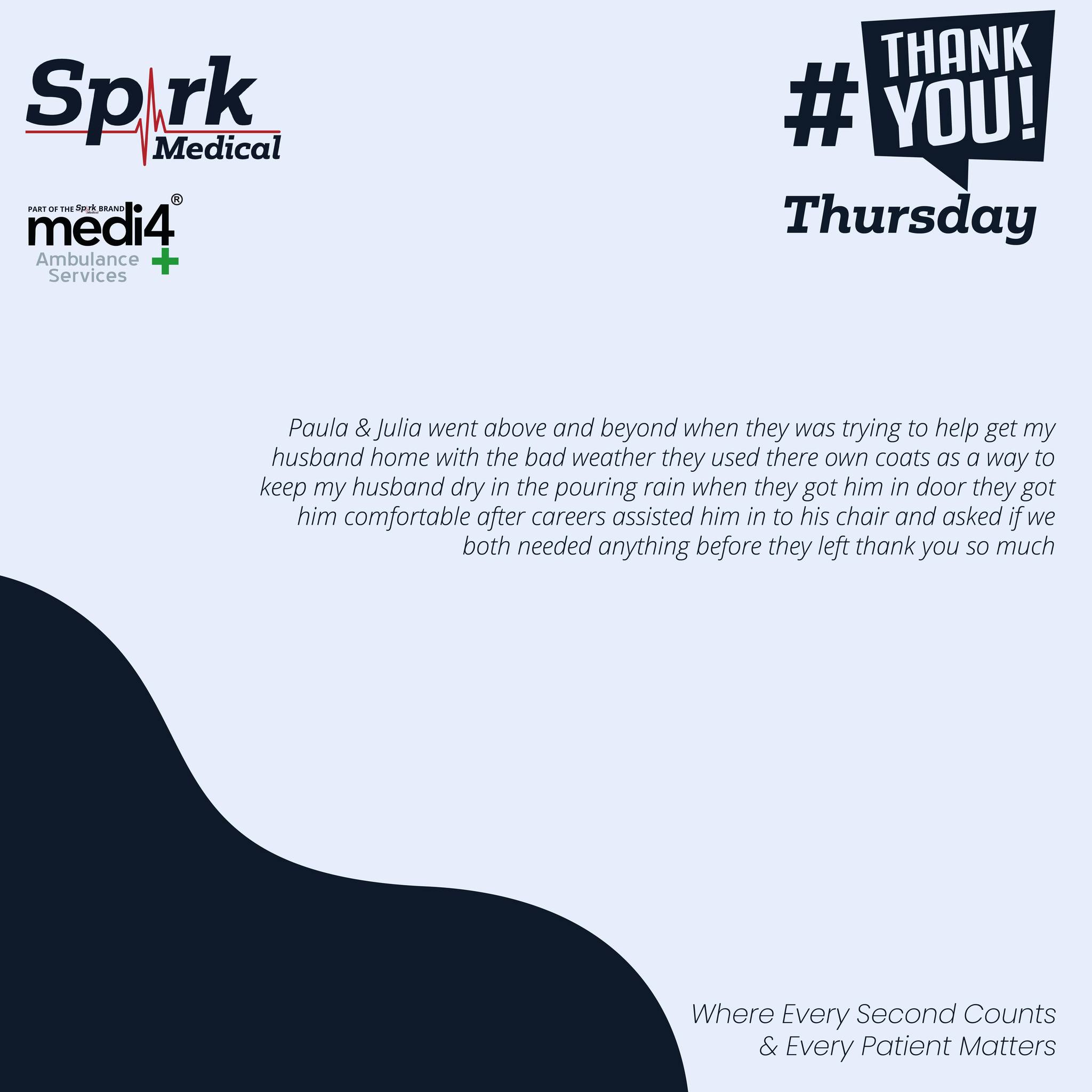 🎉 Thank You Thursday is here — and... - Spark Medical South | Facebook