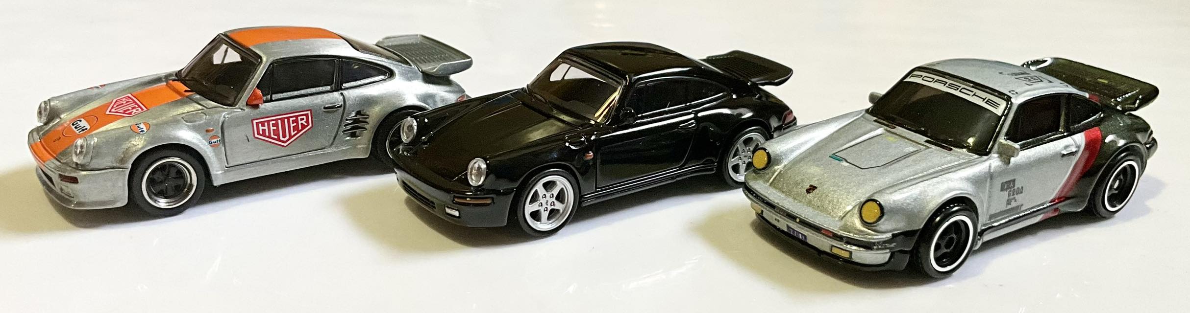 The Hot Wheels 2018 Super Treasure Hunts Porsche 934.5 is on a 