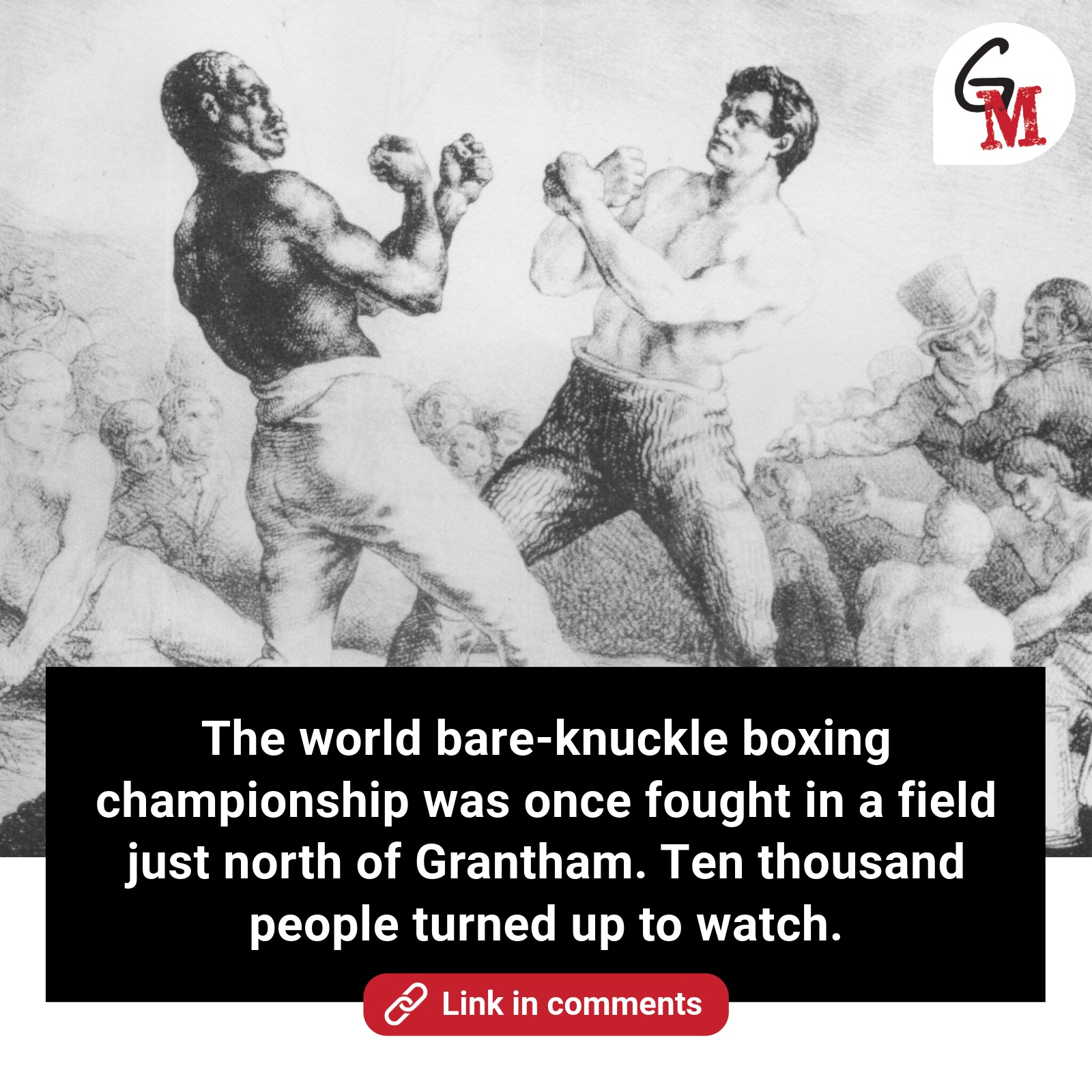 Tom Cribb was an English bare-knuckle boxer of the 19th century