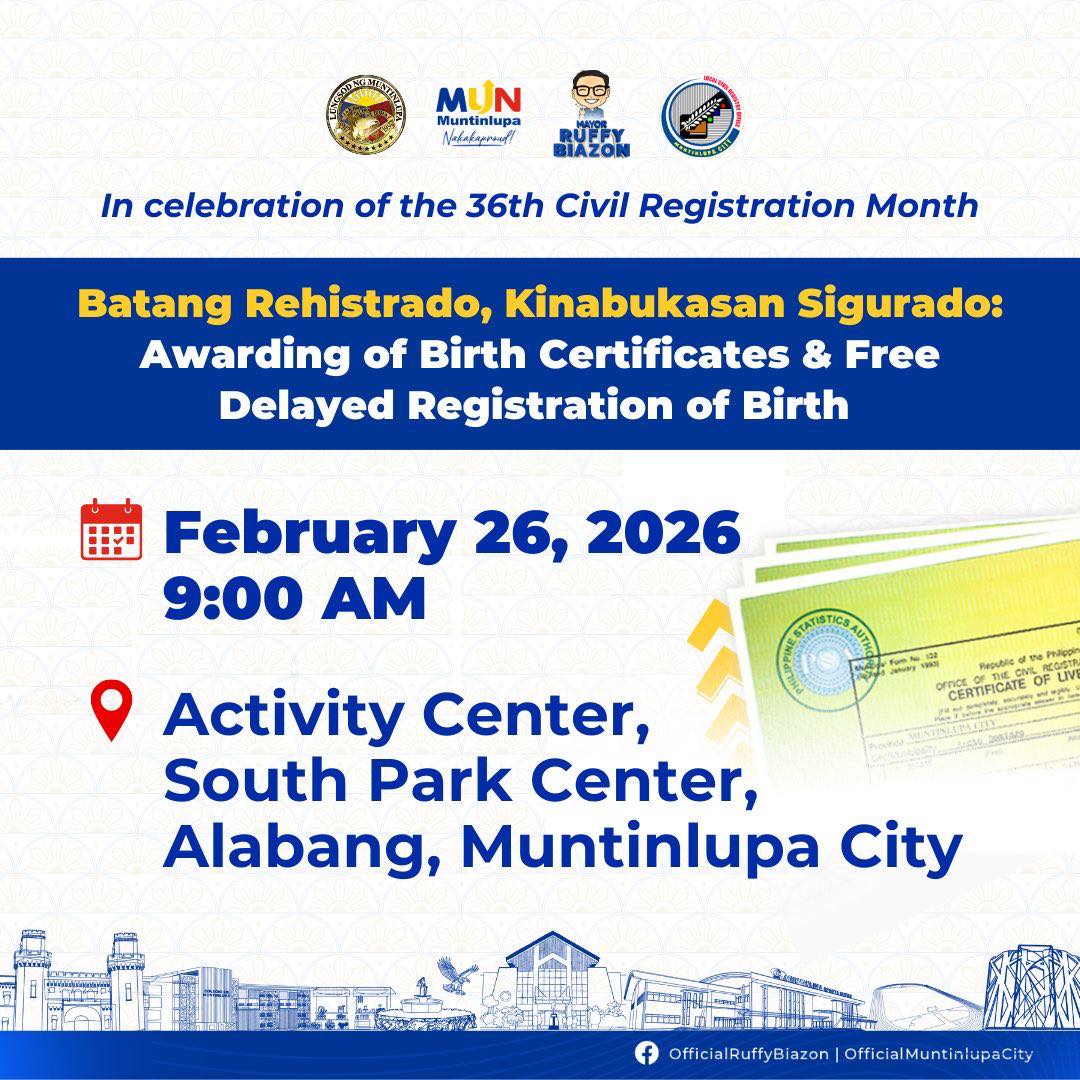 City Government... - City Government of Muntinlupa - OFFICIAL