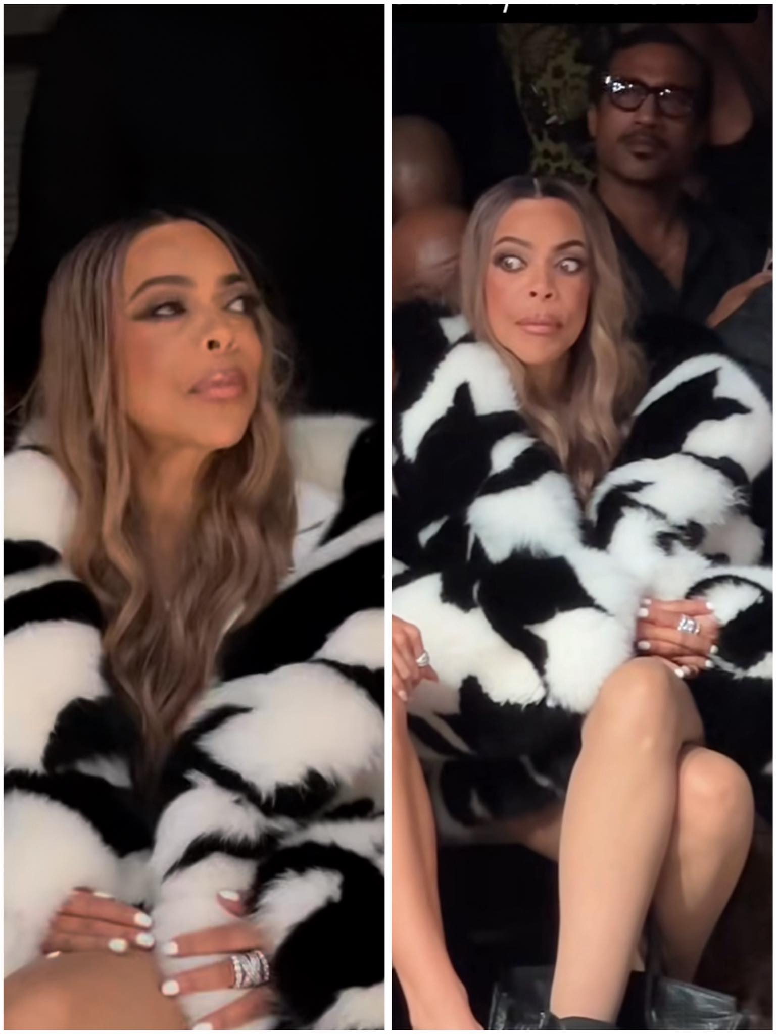 Wendy Williams made a stylish appearance at the Laquan Smith