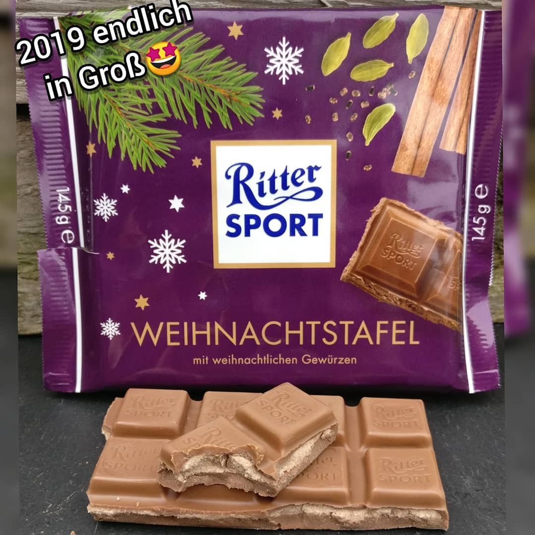 Foodschau Werbung Ritter Sport Weihnachts Tafel Von Facebook