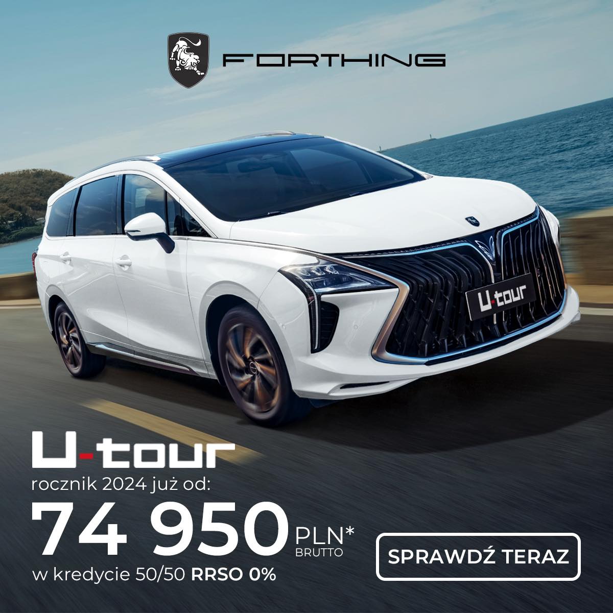 AutoŻoliborz - #Forthing U-Tour. Rodzinny, 7-osobowy VAN. Teraz już od ...