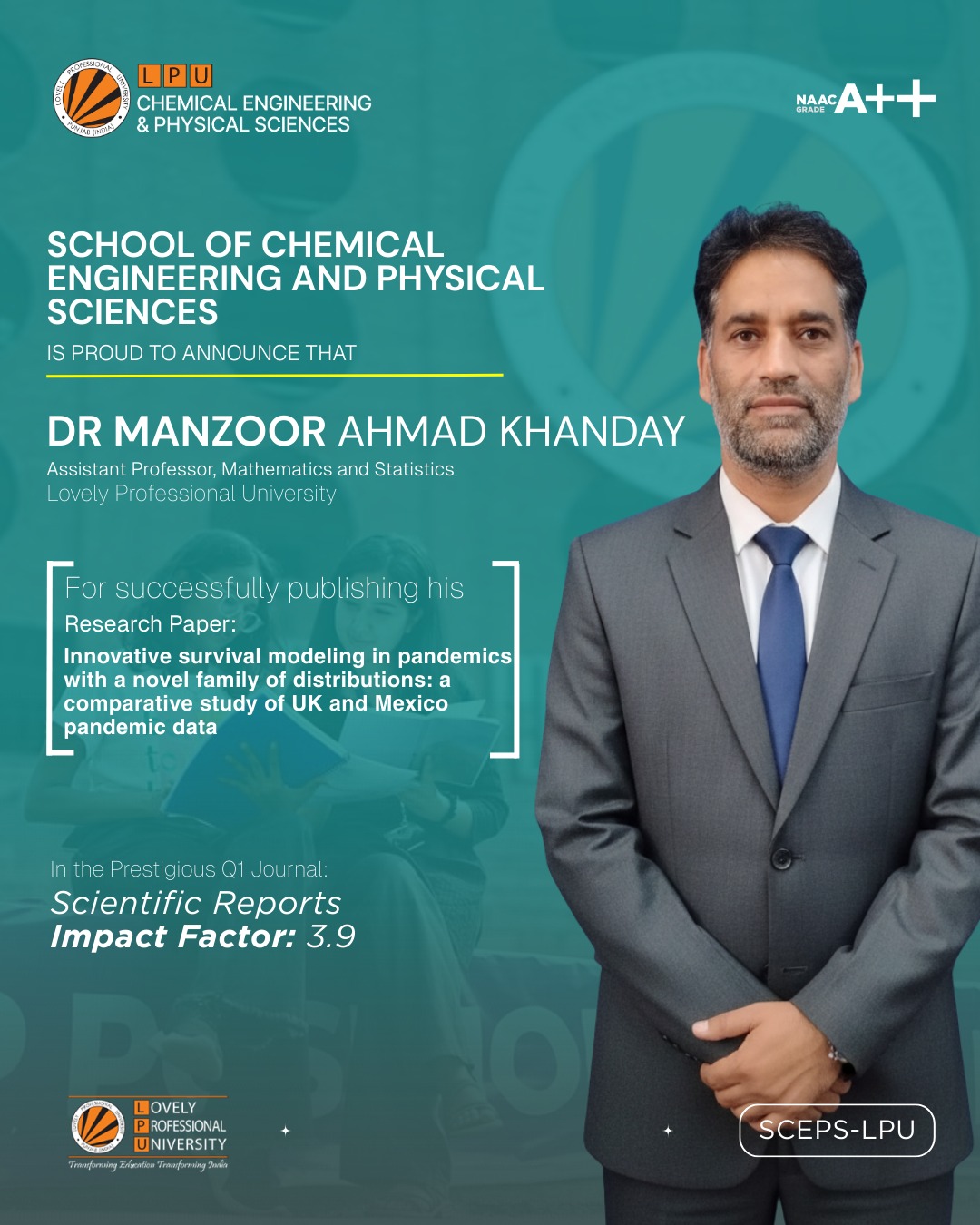 LPU School of Chemical Engineering and Physical Sciences | Facebook