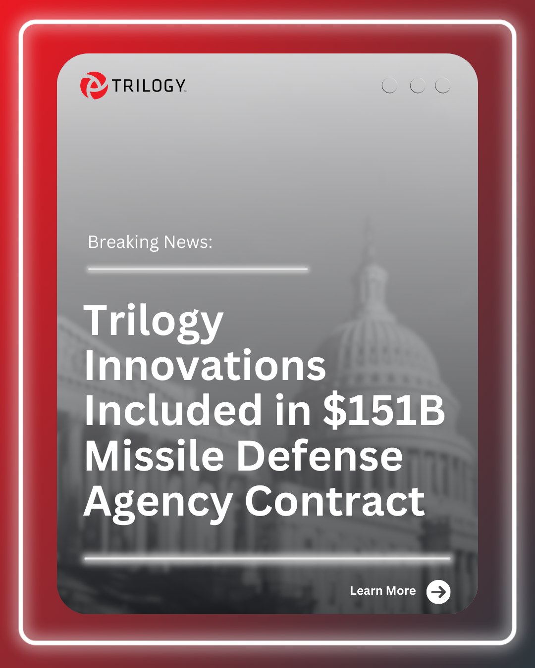 Trilogy - Trilogy Innovations, Inc., is pleased to announce it was ...