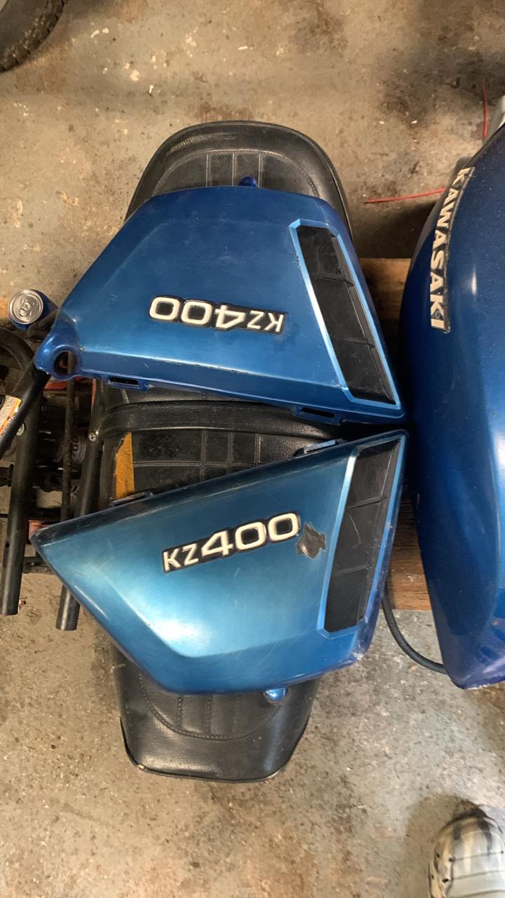 Free 1977 Kawasaki KZ400 S3 parts in Rochester NY