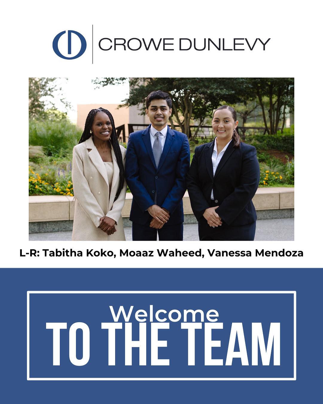 Crowe - We are thrilled to welcome the 2025 class of Diversity Scholars ...