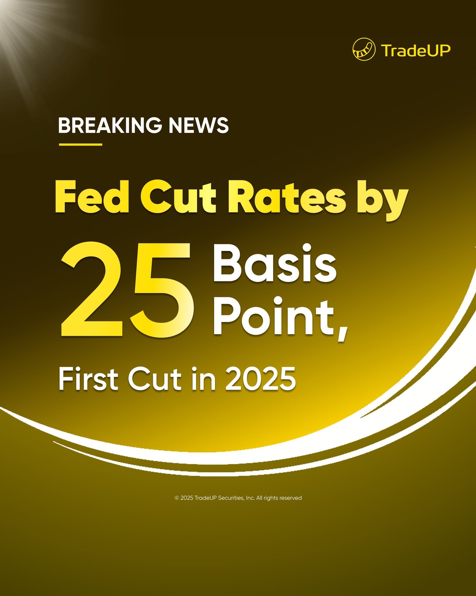 TradeUP - The Federal Reserve just announced its first... | Facebook
