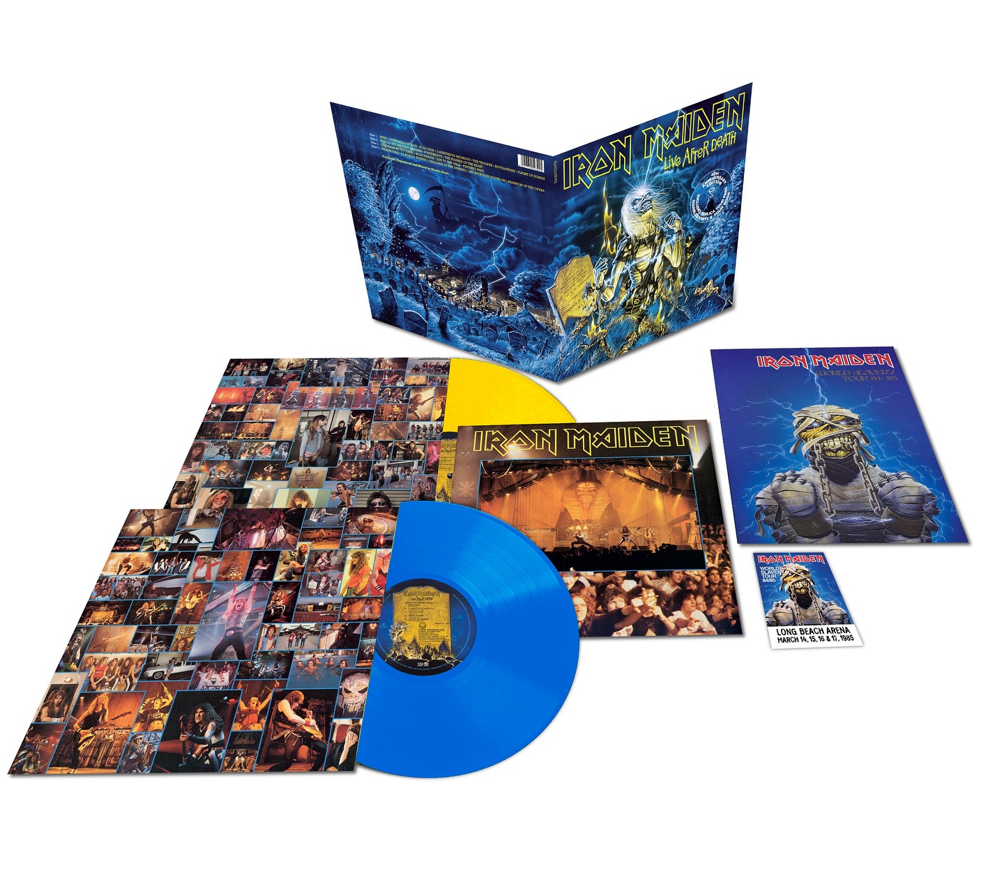 Iron Maiden LIVE CD￼フィギュアピン付 Walmart限定￼品 Iron Maiden - Live After Death - CD (Walmart Exclusive). Includes
