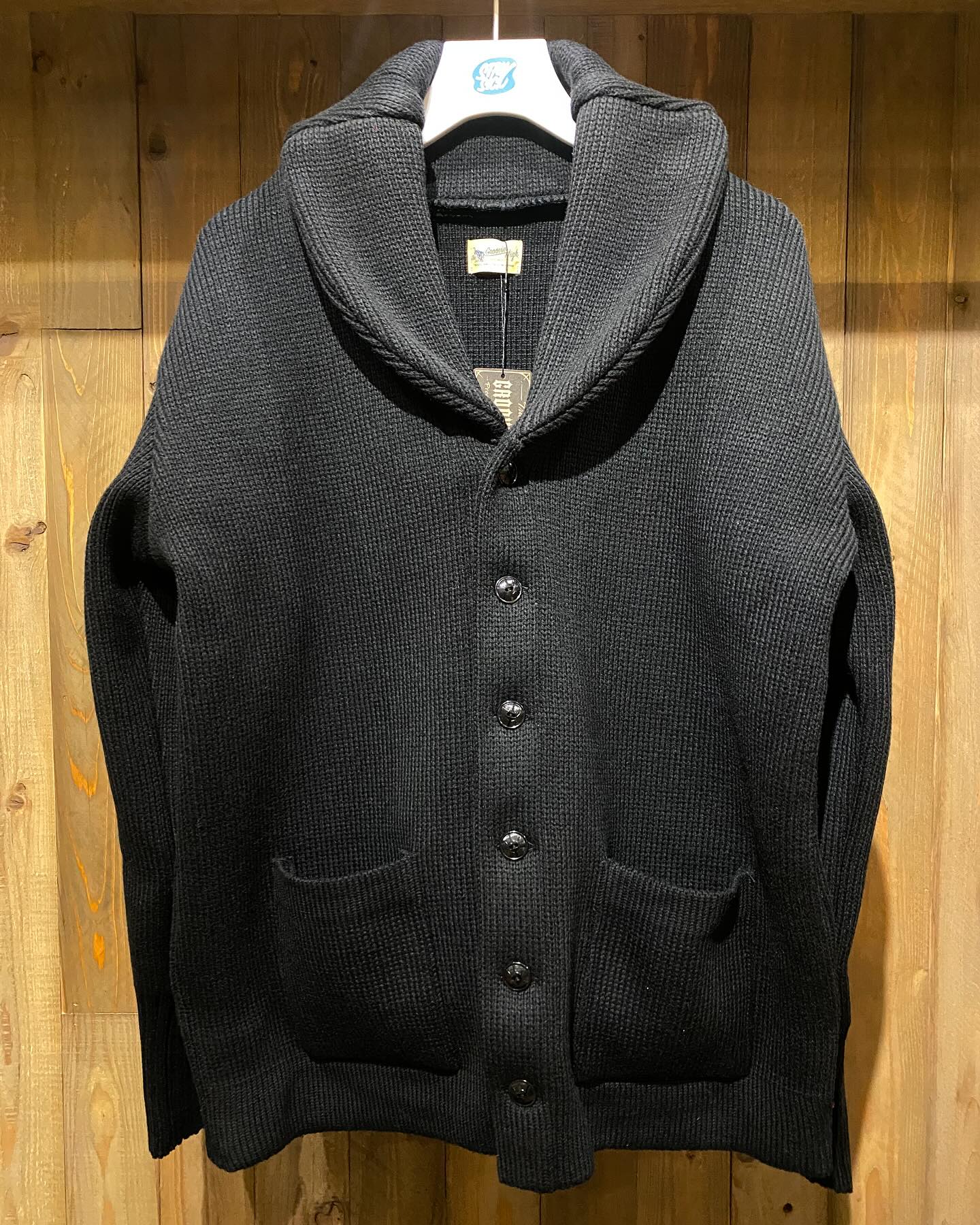 GROOVIN HIGH Shawlcollar Cardigan 入荷しました！ ローゲージ編みの 