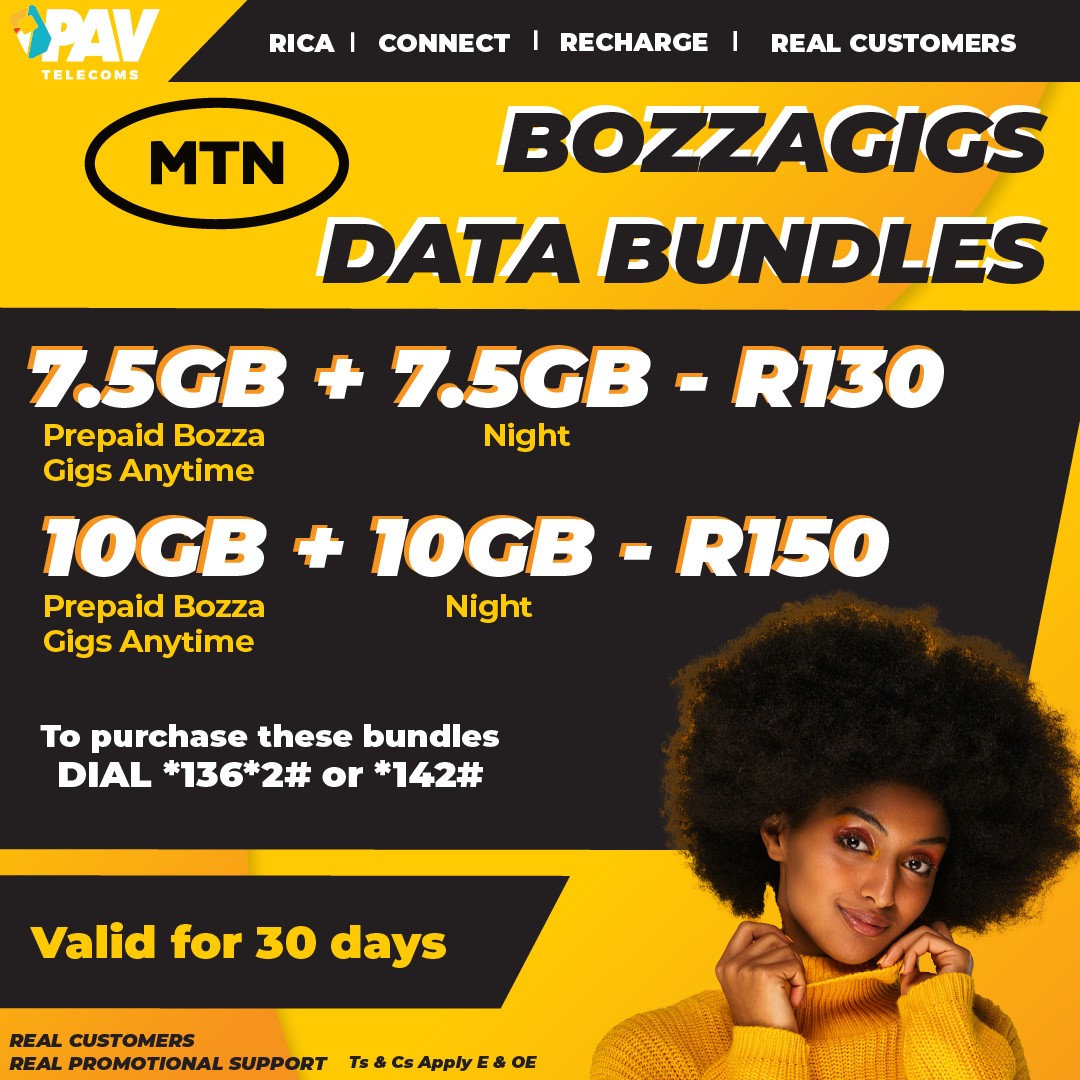 PAV Telecoms - 🚨 NEW MTN ANYTIME DATA DEALS! 🚨 Get ready... | Facebook