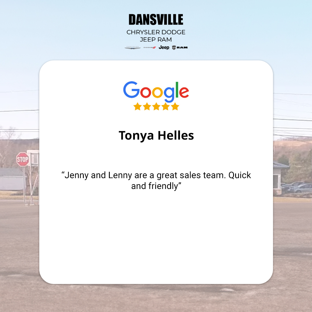 Dansville - Tonya Helles - “Quick and friendly.” That’s how Tonya ...