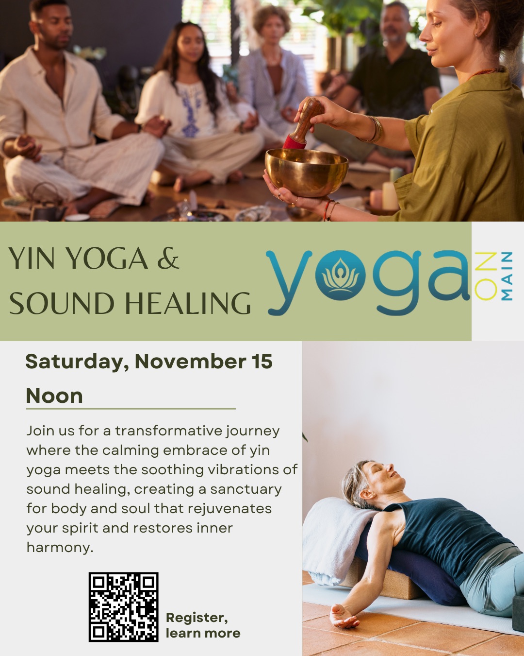 Yin Yoga + Sound Healing