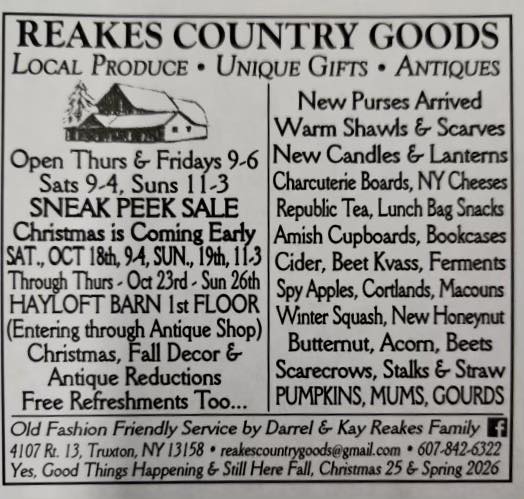 Reakes Country Goods added a new photo. - Reakes Country Goods