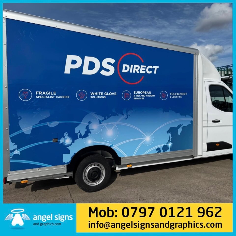 Fresh livery installed for PDS... - Angel Signs and Graphics | Facebook