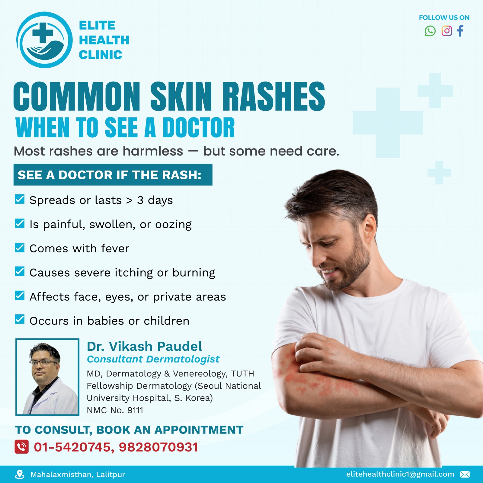 Elite - Most skin rashes are harmless—but some need medical attention ...