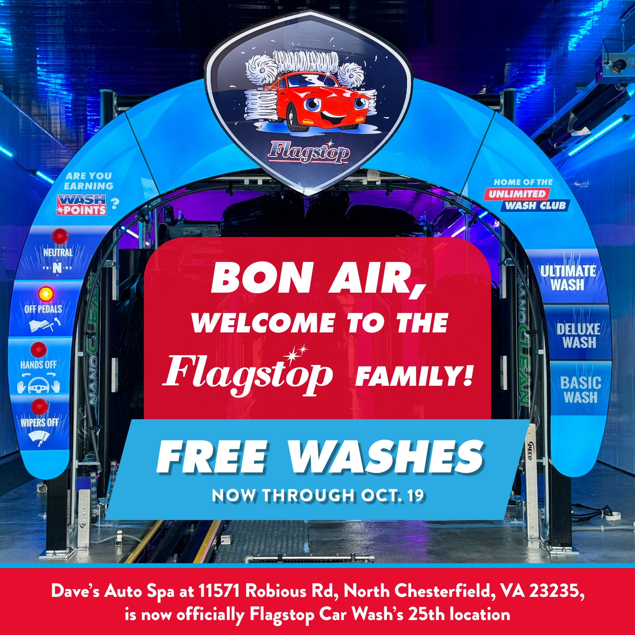 Flagstop - 🚨 Exciting News, Bon Air! 🚨 Dave’s Auto Spa ’s is now ...