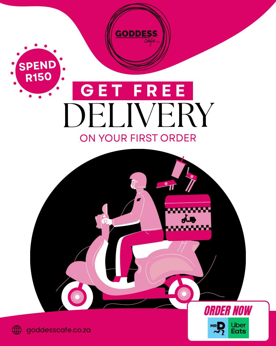 Goddess CAFE - 🚨 FREE DELIVERY ALERT! 🚨 Craving your... | Facebook