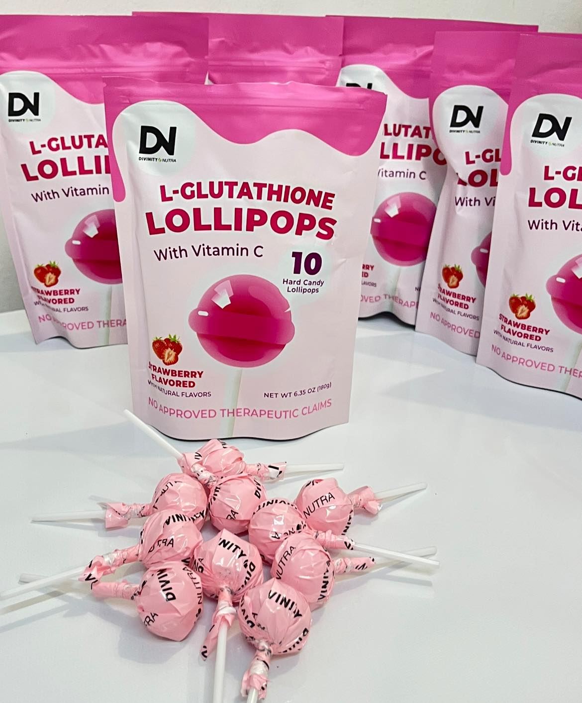 glutathione lollipop 💫‼️NEW NEW ARRIVAL‼️💫 L-GLUTA THIONE LOLLIPOPS Original💯 ₱170 Only Grabi ka trending ani sa Tiktok judd . With Vitamin C Strawberry 🍓 Flavor 10pcs ang laman sa isang pack Try na 👍🏻😊 Choose your pack:Pack of 30 tablets Liposomal Glutathione Powder 10gr gluthiaone