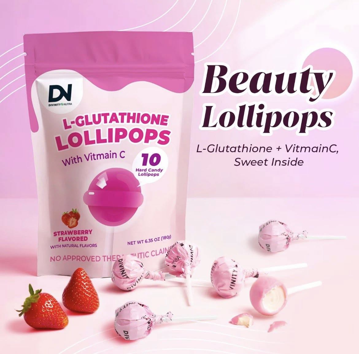 glutathione lollipop 💫‼️NEW NEW ARRIVAL‼️💫 L-GLUTA THIONE LOLLIPOPS Original💯 ₱170 Only Grabi ka trending ani sa Tiktok judd . With Vitamin C Strawberry 🍓 Flavor 10pcs ang laman sa isang pack Try na 👍🏻😊 MEDICUBE PDRN Pink Glutathione