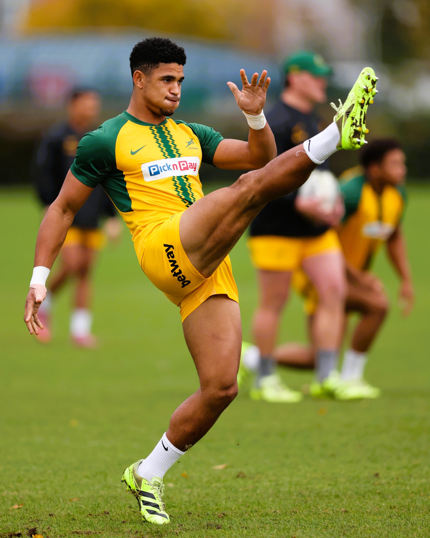 Springboks - First captain's run of the Castle Lager... | Facebook