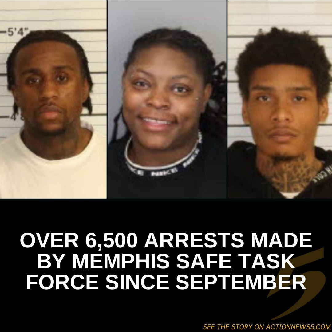 Action - The Memphis Safe Task Force has arrested more than 6,500 ...