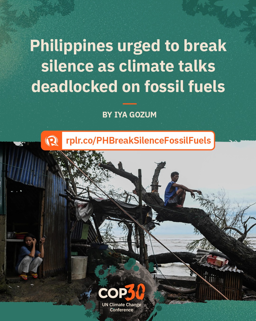 Rappler - Climate justice activist Yeb Saño says the Philippine ...