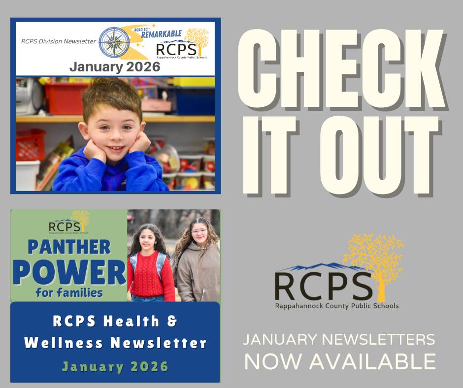 Rappahannock - The RCPS January 2026 Newsletters are now available ...