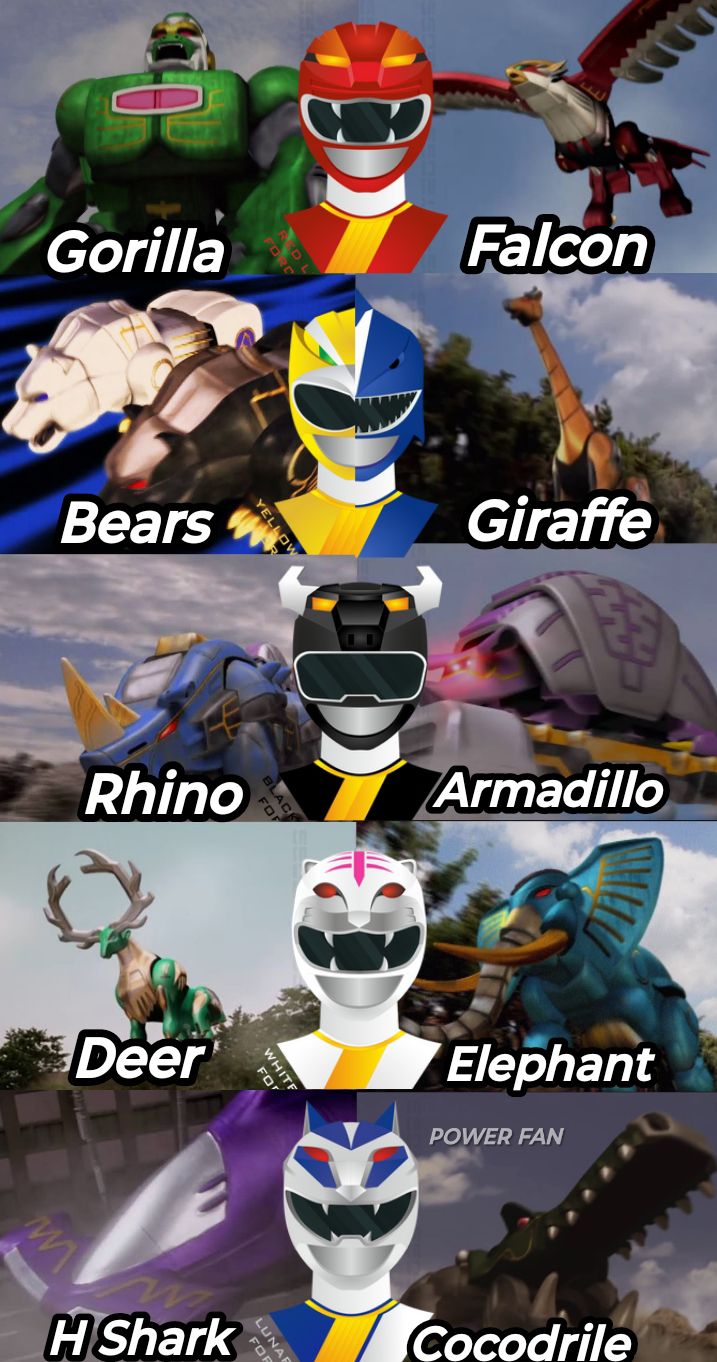 Power - Los Rangers con más Potencial en Zords🔥 La temporada de Wild ...